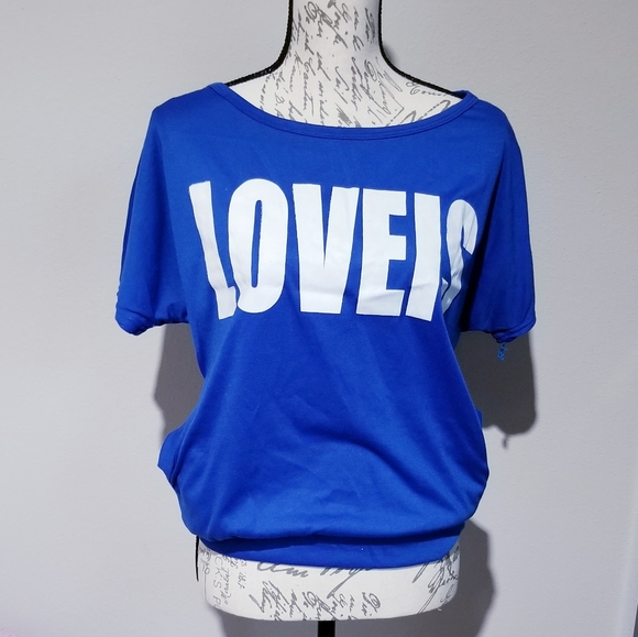 Athleisure Short-sleeved Sweatshirt w/pockets - Picture 3 of 6